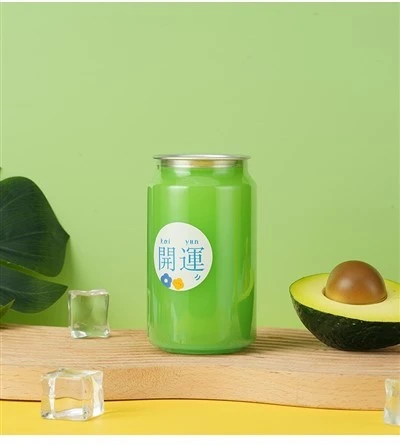 Empty Juice Jar 250ML 330ML 500ML 650ML 700ML Beverage Bottle Customizable Logo Print high quality